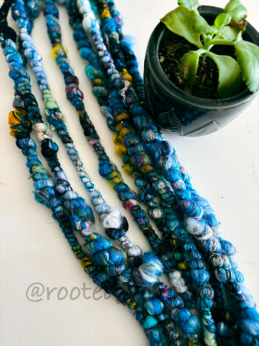 4.5 yards / Hand Spun Art Yarn
