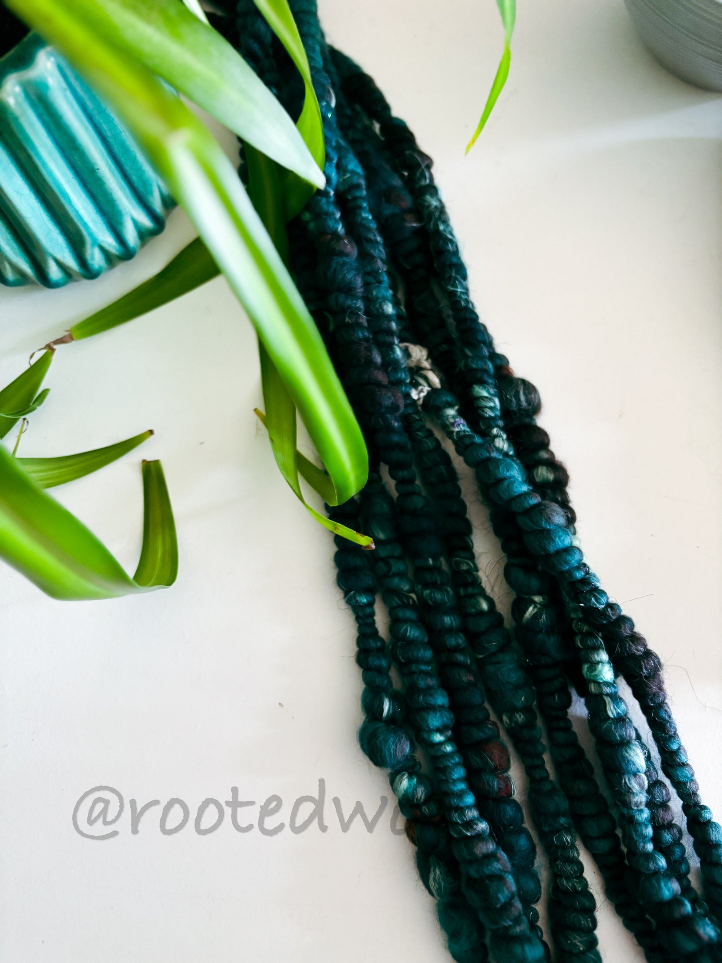 4.5 yards / Hand Spun Art Yarn