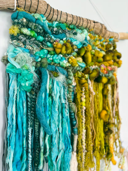 The Lagoon / Woven Wall Hanging