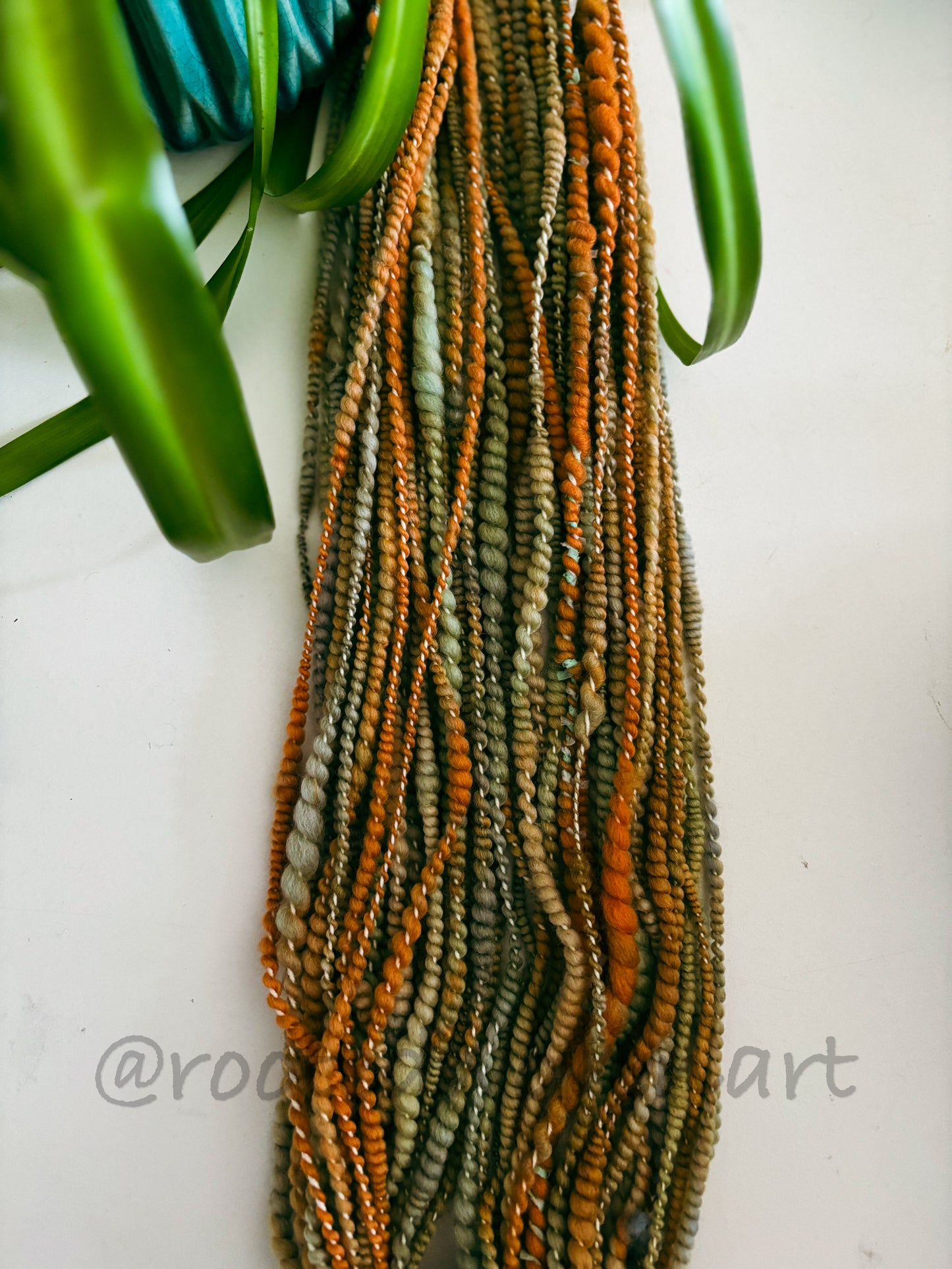 48 yards / Hand Spun Art Yarn