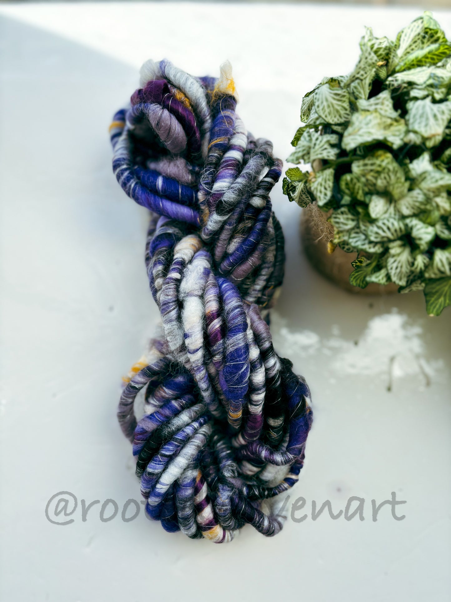 13 yards / Hand Spun Art Yarn