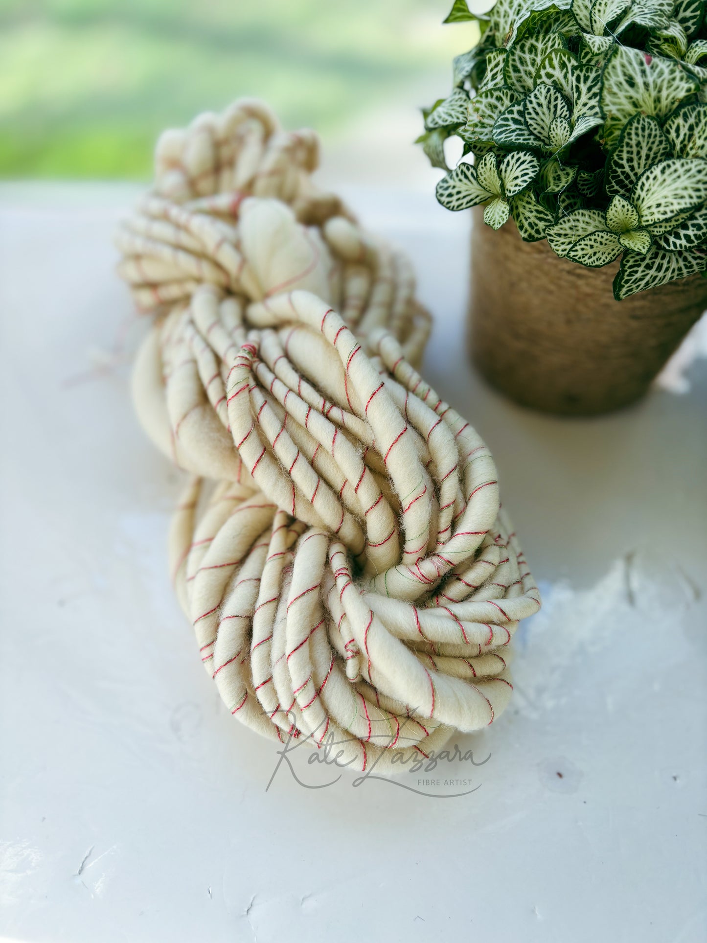 5 yards / Hand Spun Art Yarn