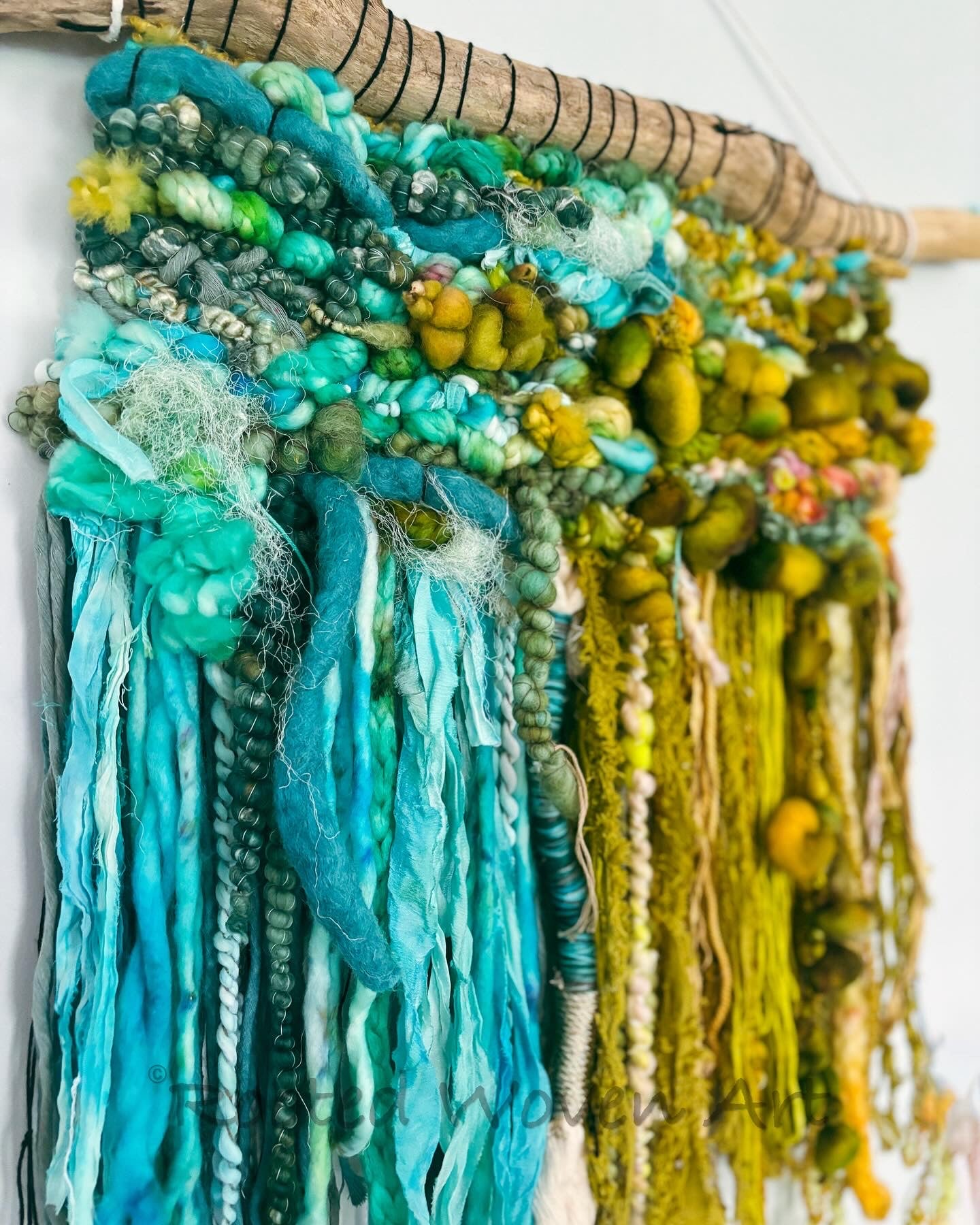 The Lagoon / Woven Wall Hanging