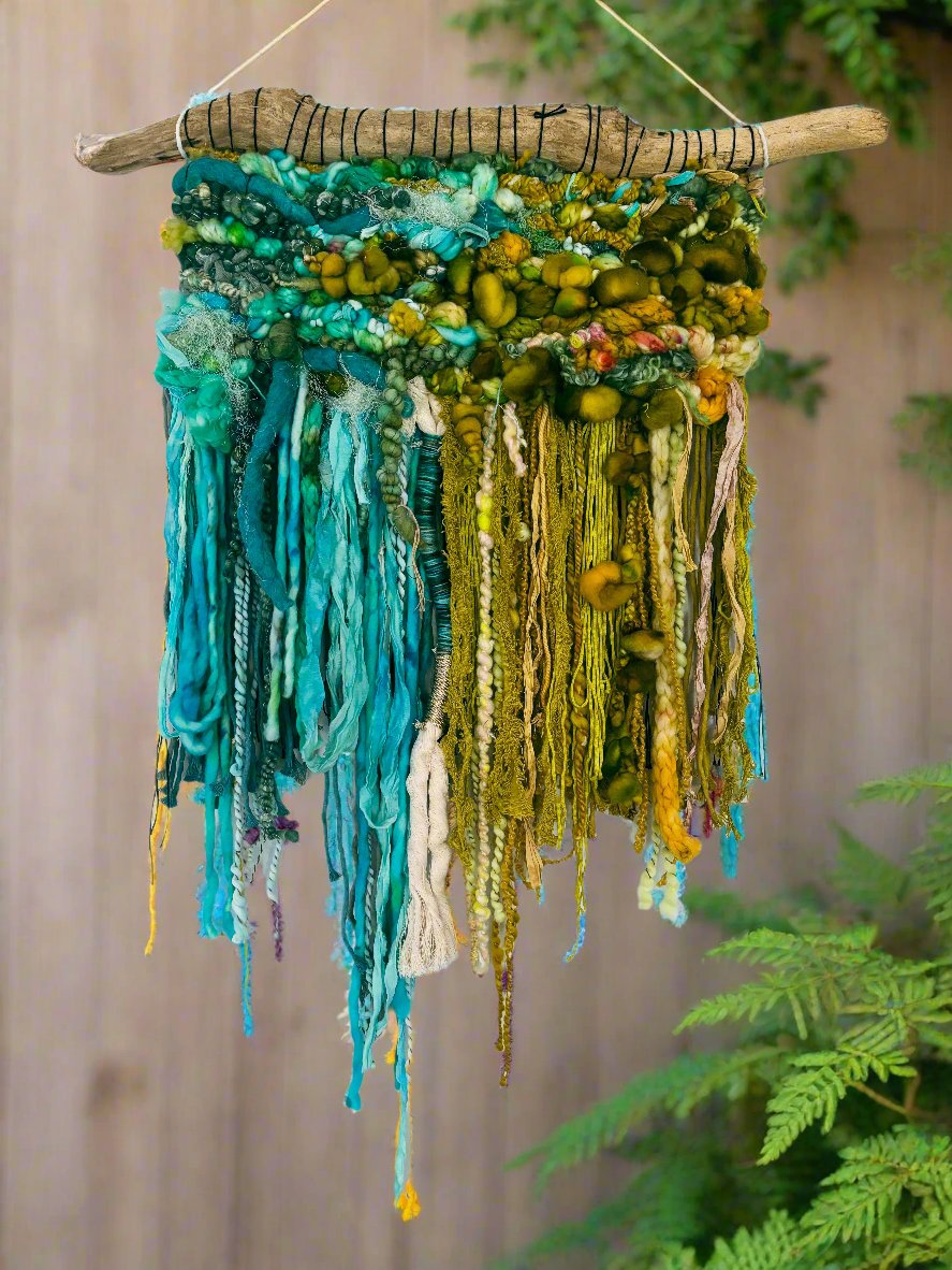 The Lagoon / Woven Wall Hanging