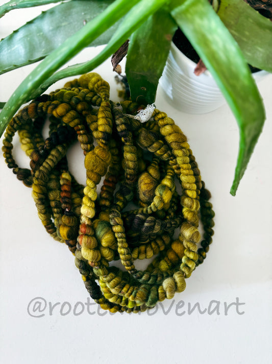 4 yards / Hand Spun Art Yarn