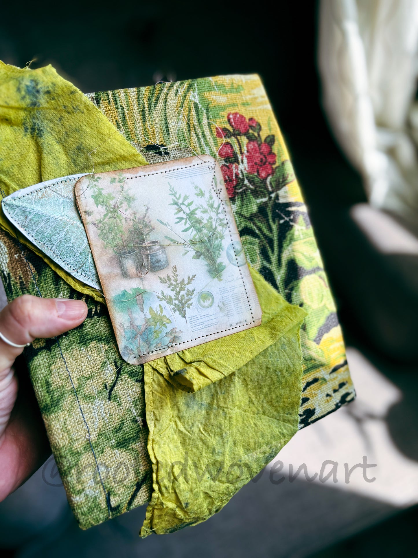 Handmade journal / herb junk journal
