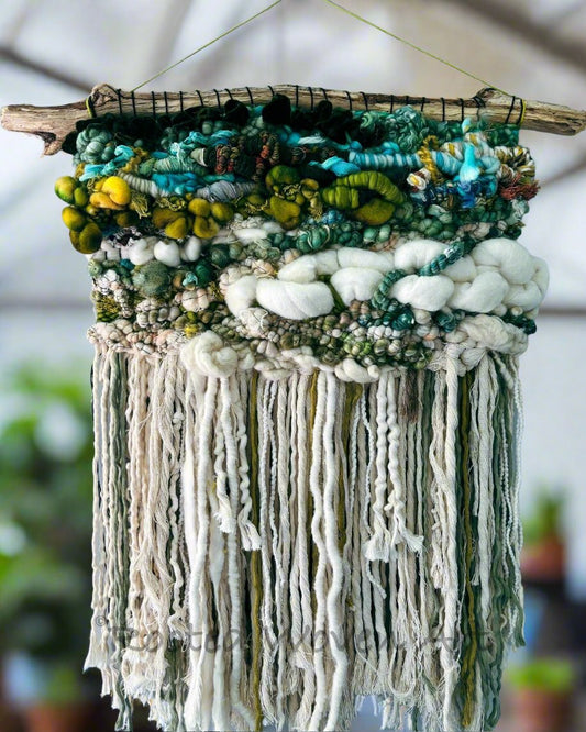 The Seeker / Woven Wall Hanging