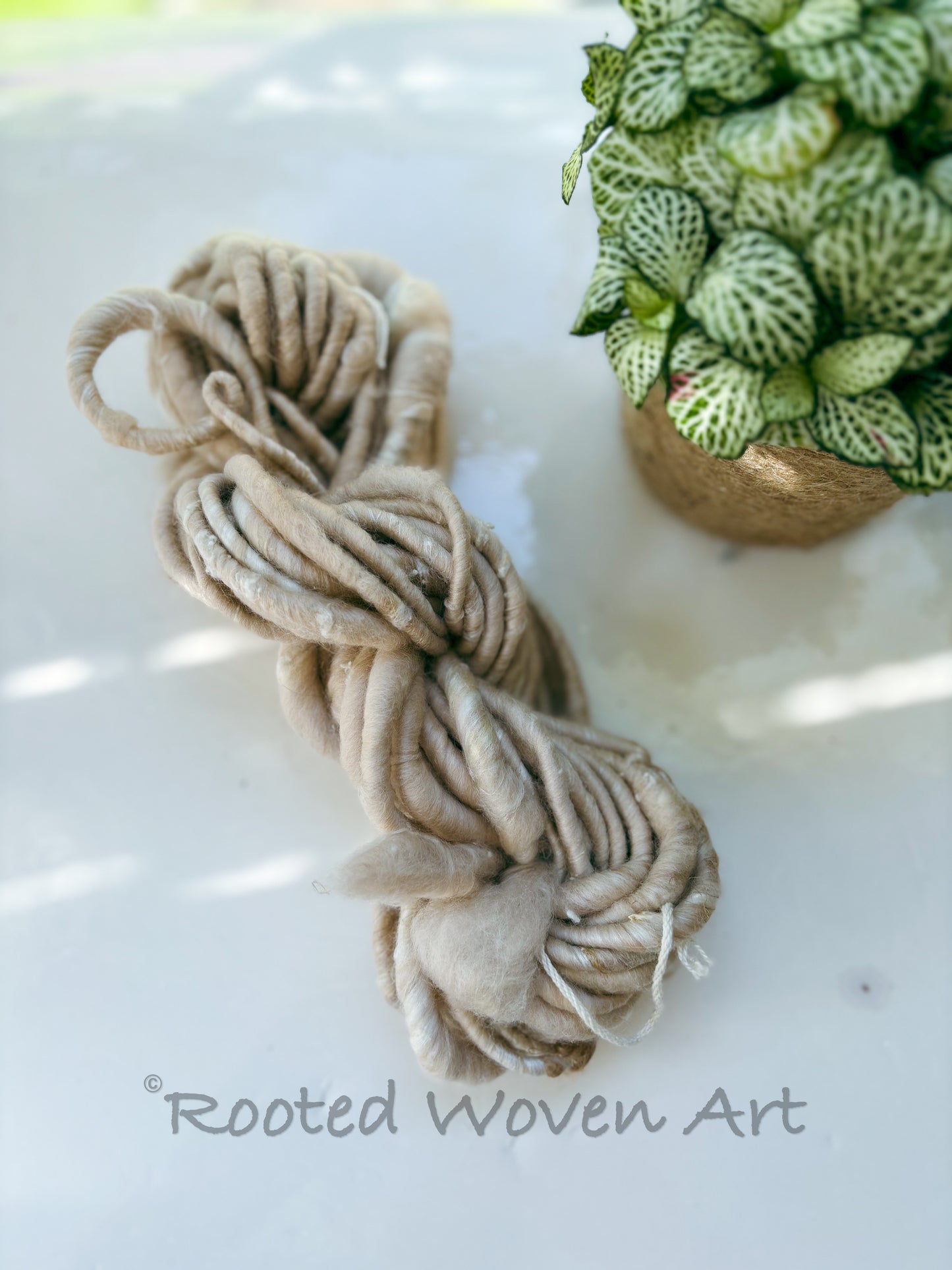 16 yards / Hand Spun Art Yarn