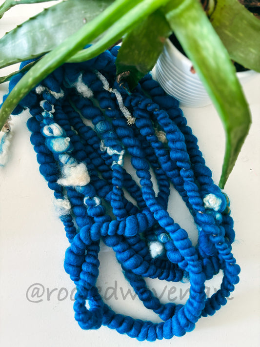 4 yards / Hand Spun Art Yarn