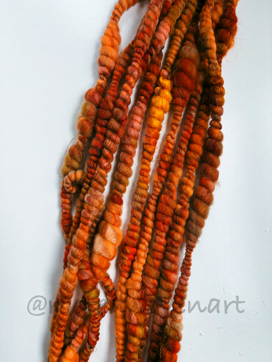 3 Yards / Hand Spun Art Yarn