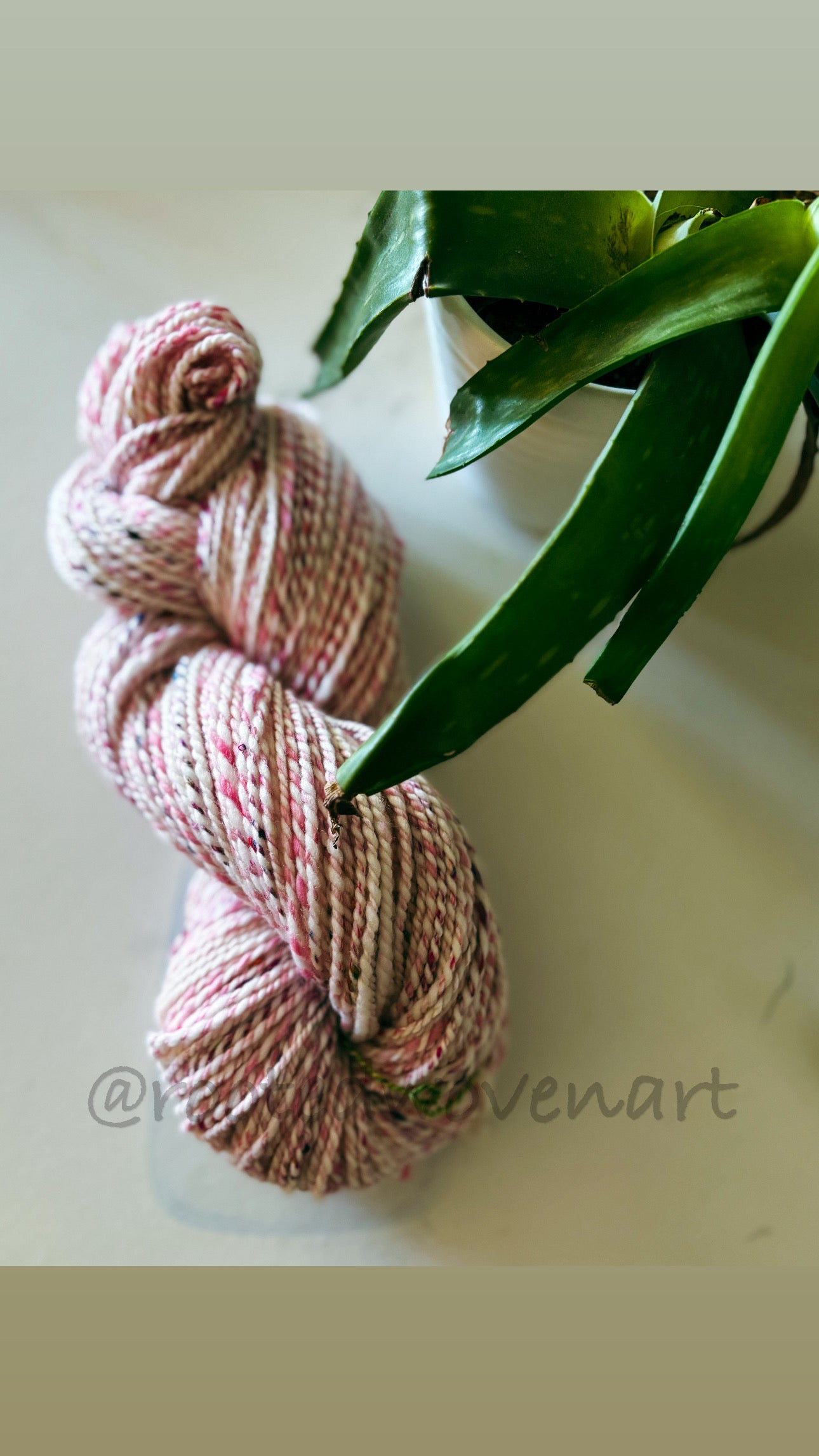 237 yards / Hand Spun Art Yarn