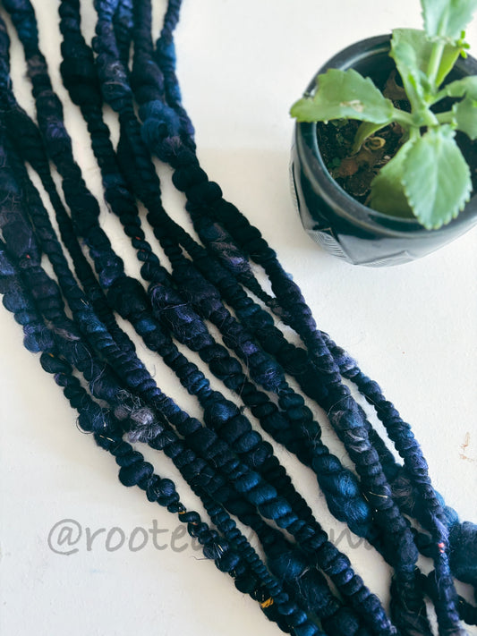 4.5 yards / Hand spun art yarn