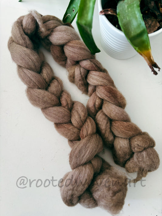 Hand dyed Corriedale
