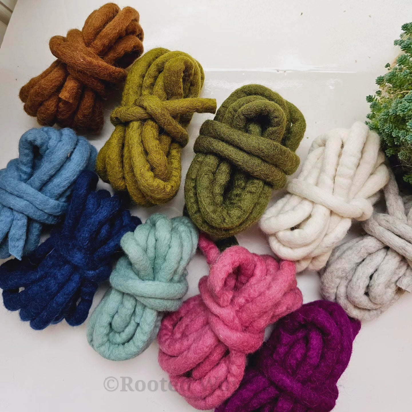 Hand Felted Yarn