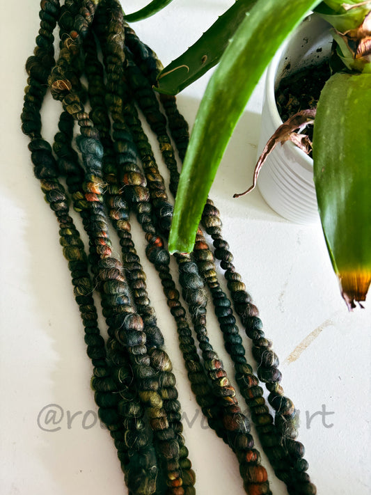 4.5 yards / Hand Spun Art Yarn