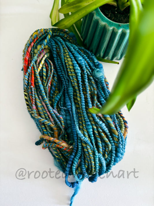 47 yards / Hand Spun Art Yarn
