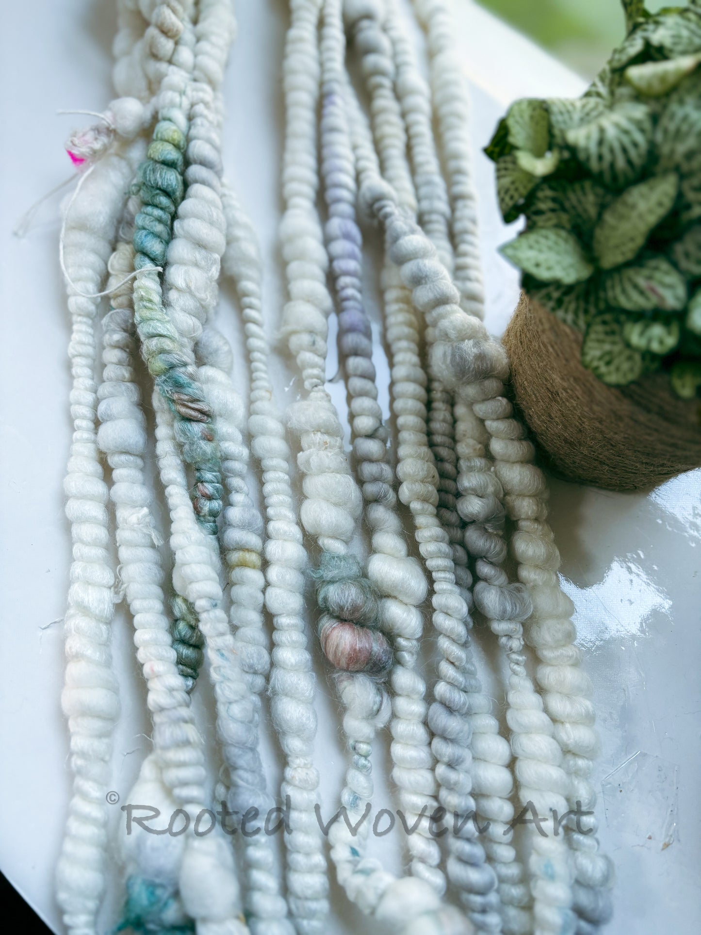 5 yards / Hand Spun Art Yarn