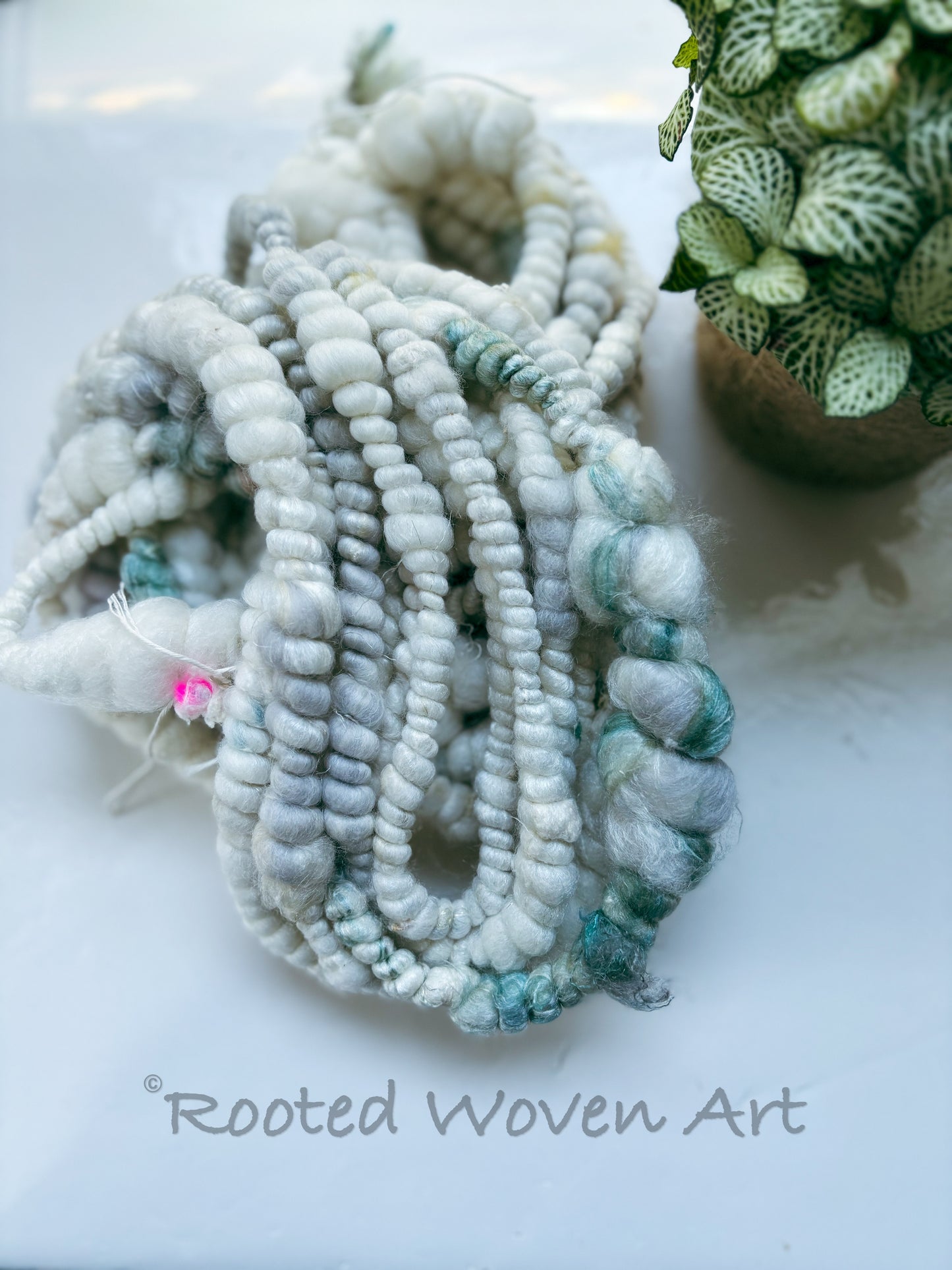 5 yards / Hand Spun Art Yarn