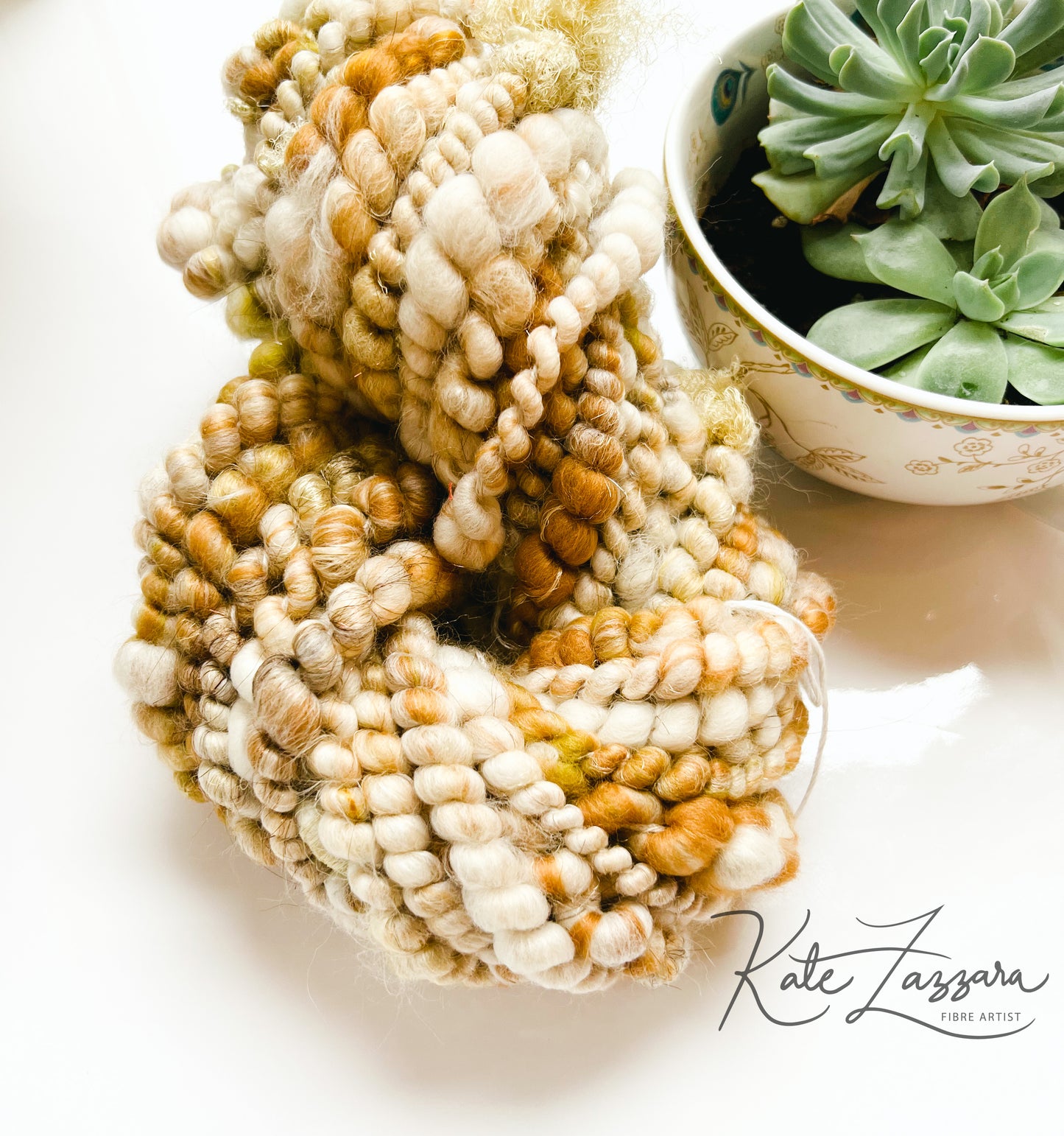 5 yards / Hand Spun Art Yarn