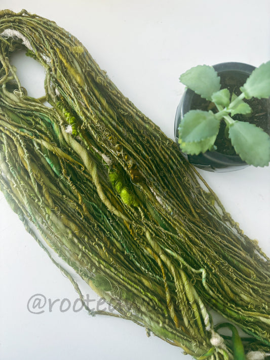 50 yards / Hand Spun Art Yarn