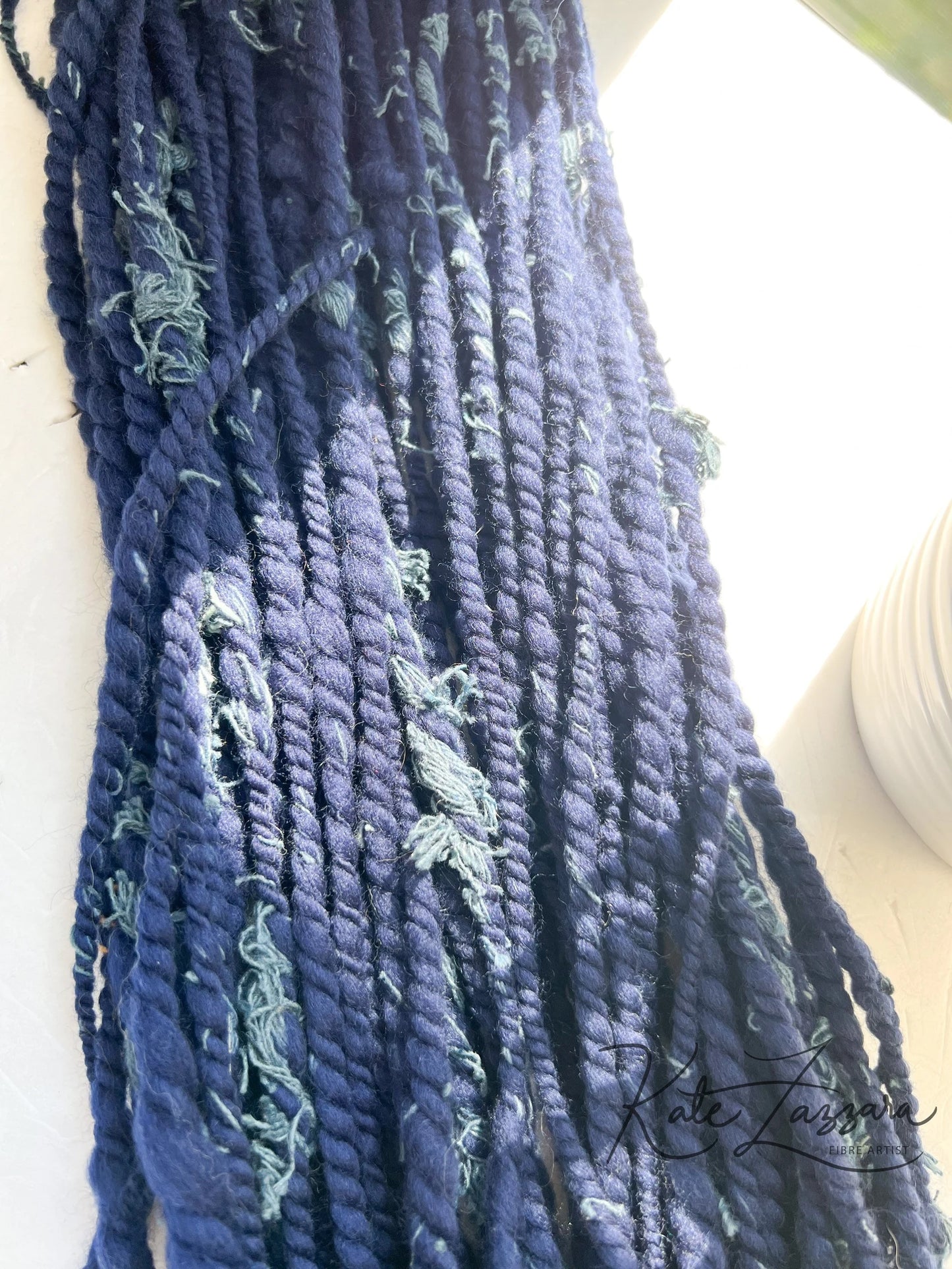 25 yards / Hand Spun Art Yarn