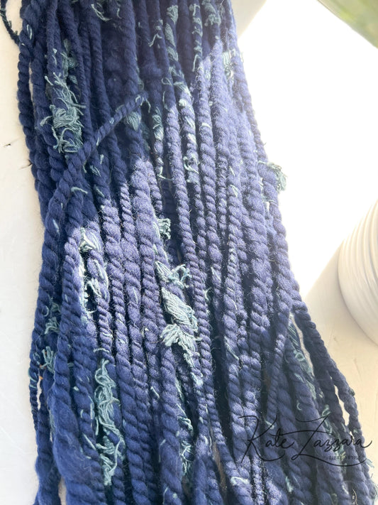 25 yards / Hand Spun Art Yarn