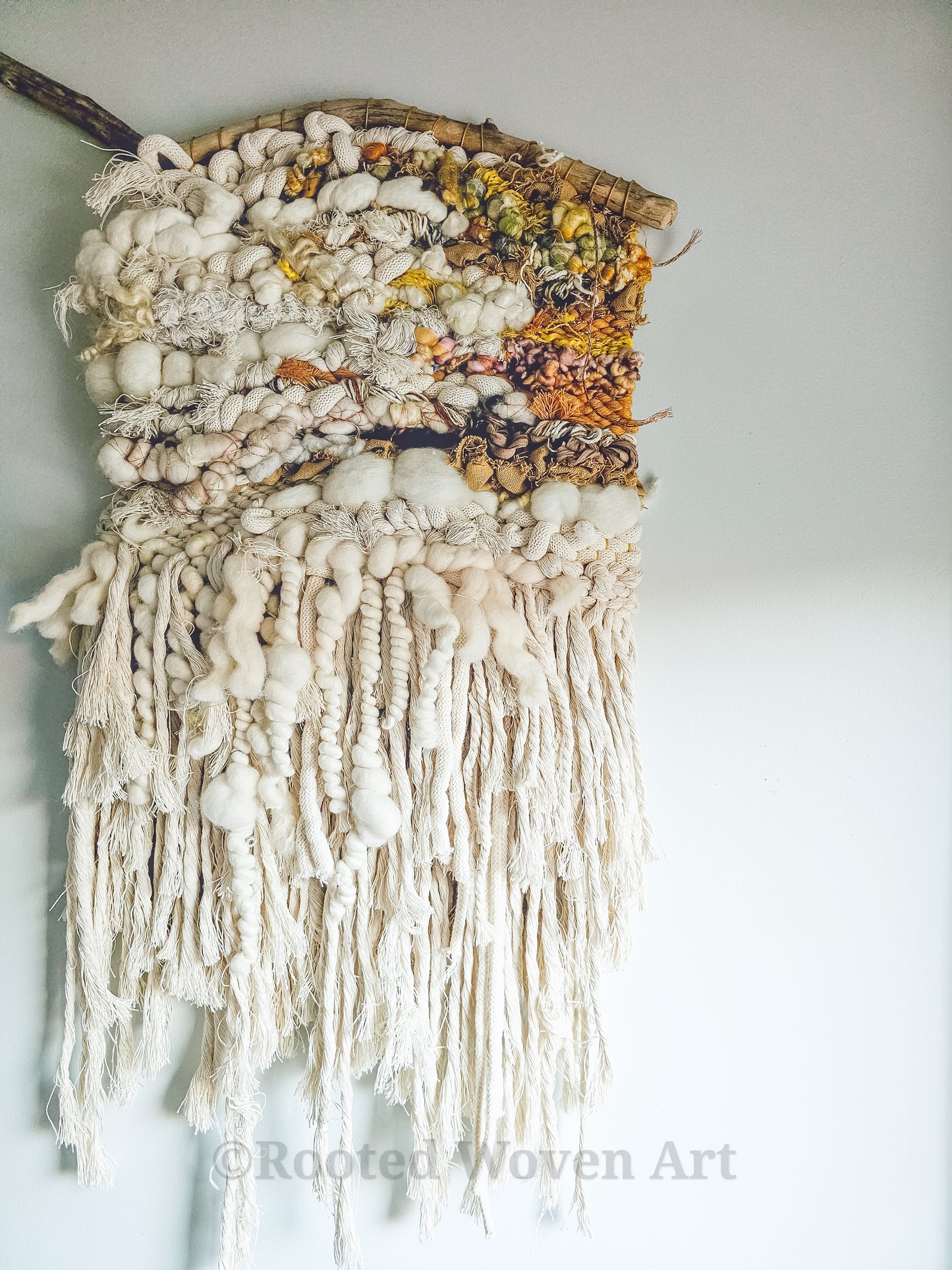 Bloom / Woven Wall Hanging / Tapestry