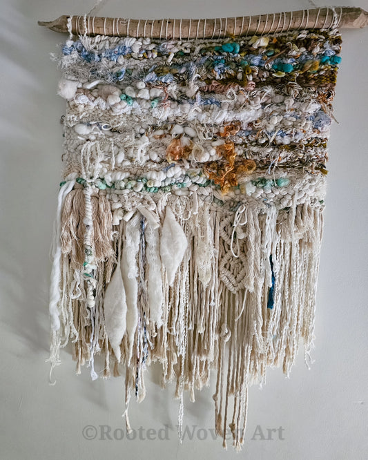 The Big Wide Open / Wall Art/ Woven Wall Hanging