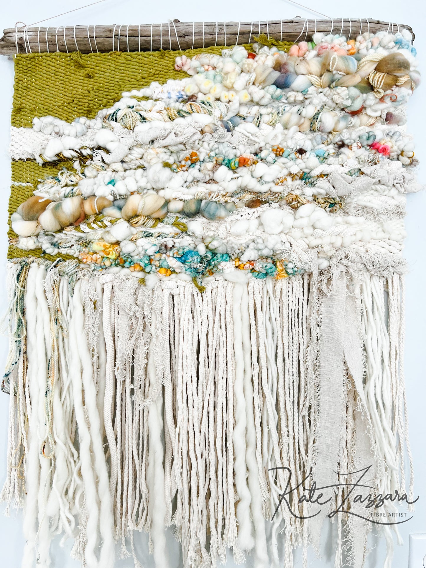 Shallow Waters / Woven Wall Hanging / Wall Art / Tapestry